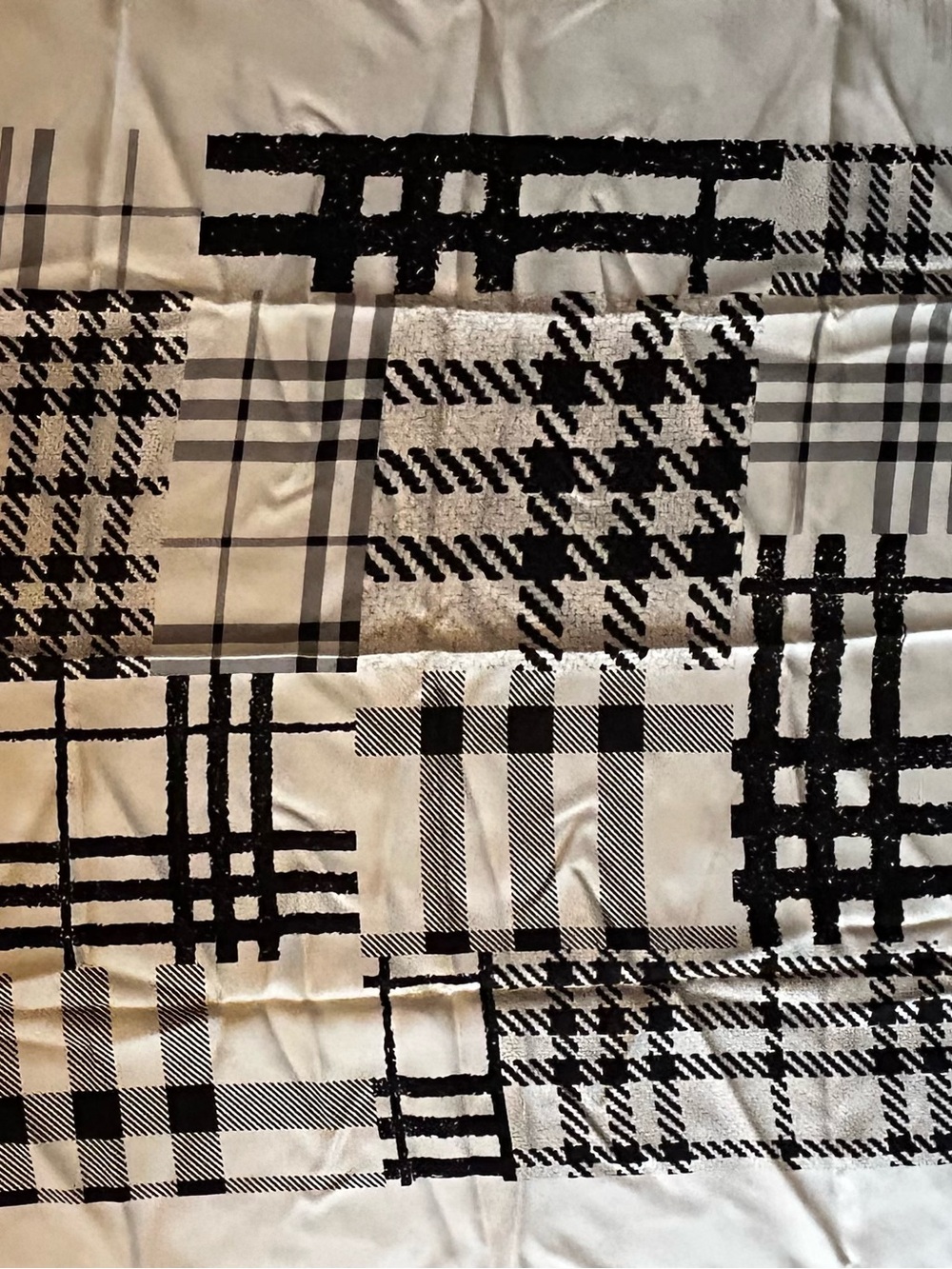 Burberry - Square Silk Patchwork Scarf - 36”